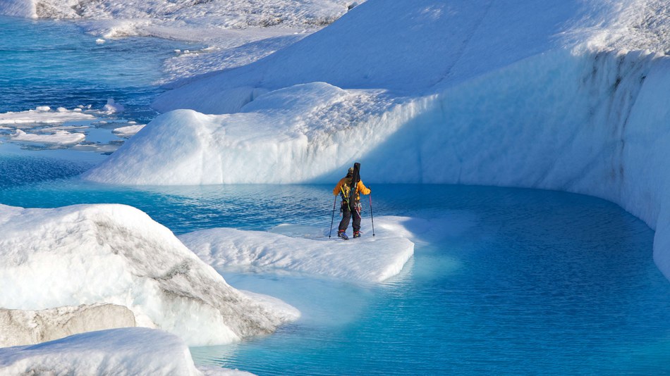 Global Warming Slices and Dices Greenland